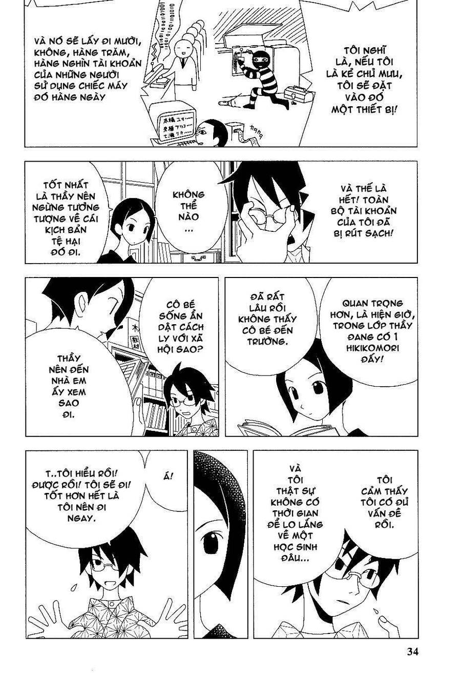 Sayonara Zetsubou Sensei Chapter 3 - Trang 2