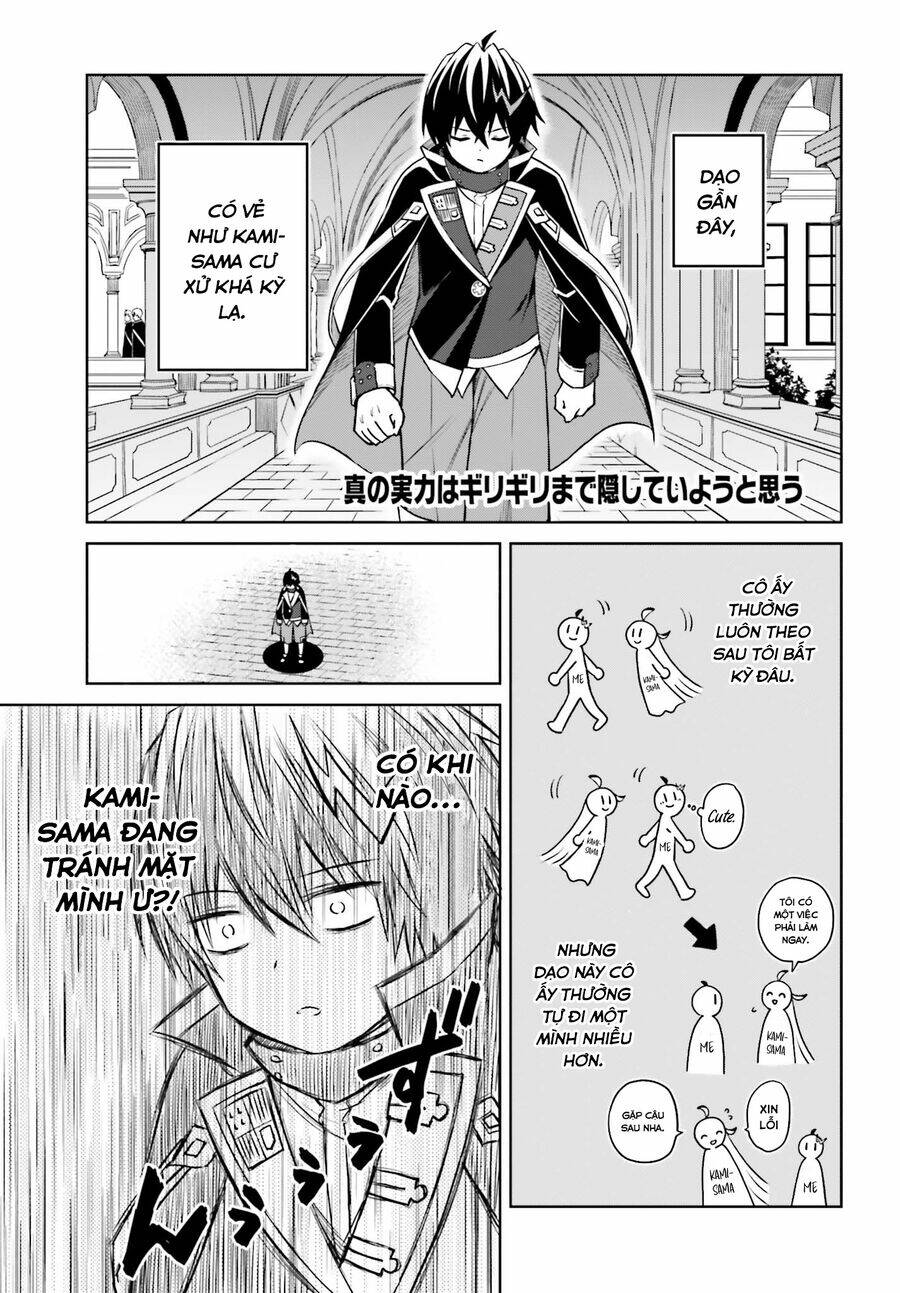 Shin No Jitsuryoku Wa Girigiri Made Kakushite Iyou To Omou Chapter 28 - Trang 2