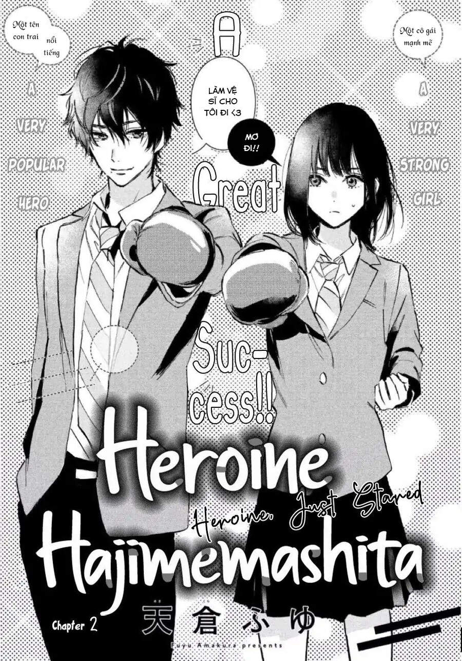 Heroine Hajimemashita Chapter 2 - Trang 2