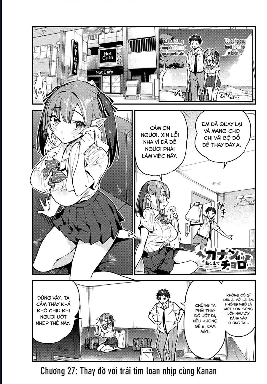 Kanan-Sama Wa Akumade Choroi Chapter 27 - Trang 2