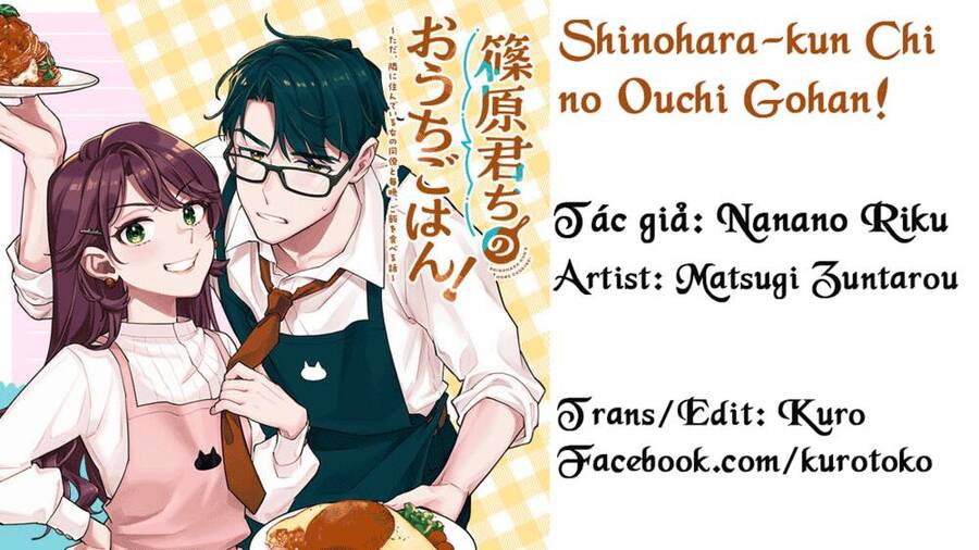 Shinohara-Kun Chi No Ouchi Gohan! – Tada, Tonari Ni Sunde Iru Onna No Douryou To Maiban, Gohan Wo Taberu-Banashi Chapter 4 - Trang 2