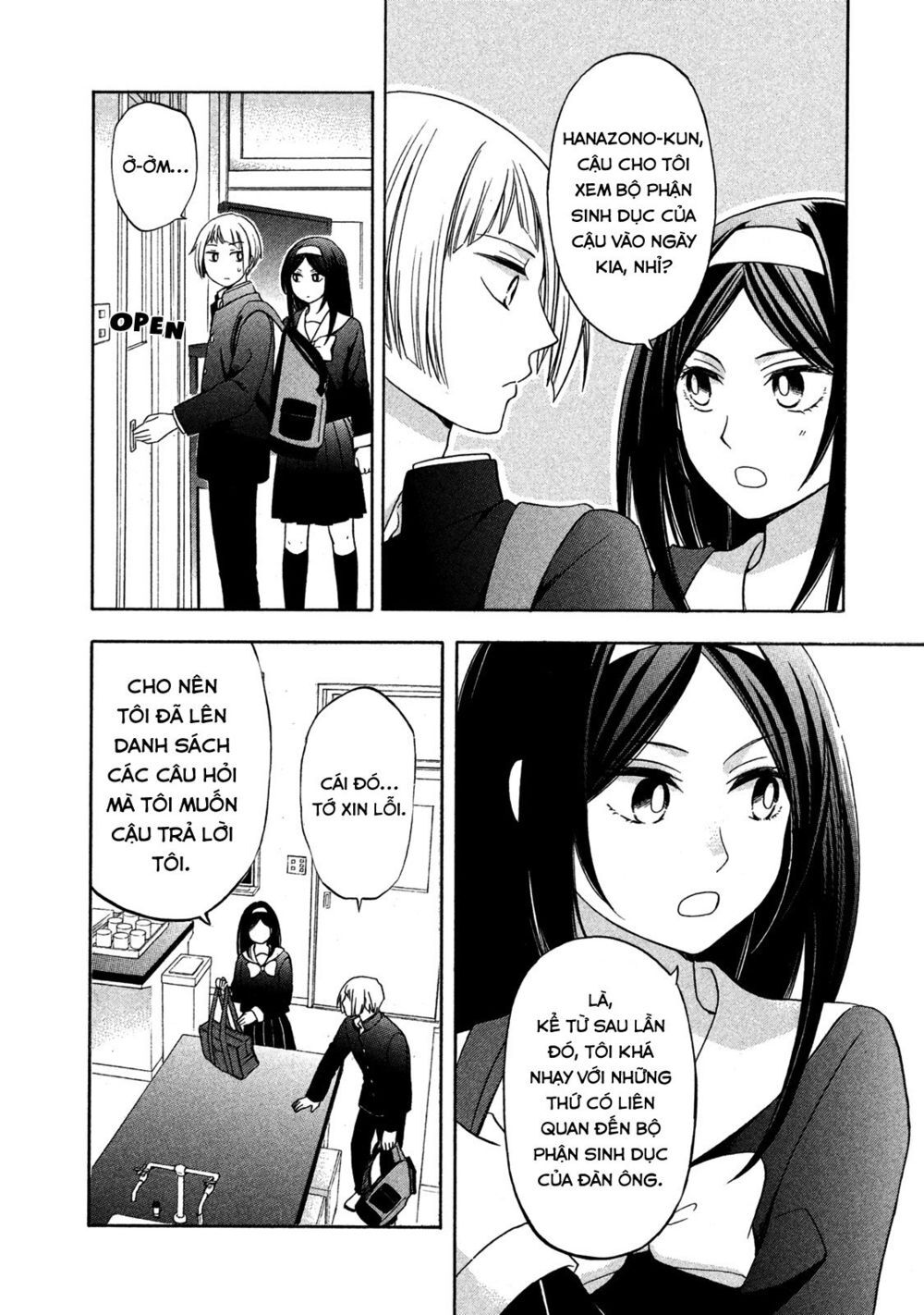 Hanazono And Kazoe’S Bizzare After School Rendezvous Chapter 3 - Trang 2