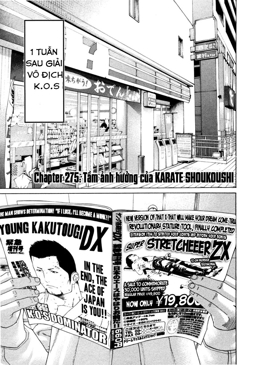 Karate Shoukoushi Kohinata Minoru Chapter 275 - Trang 2