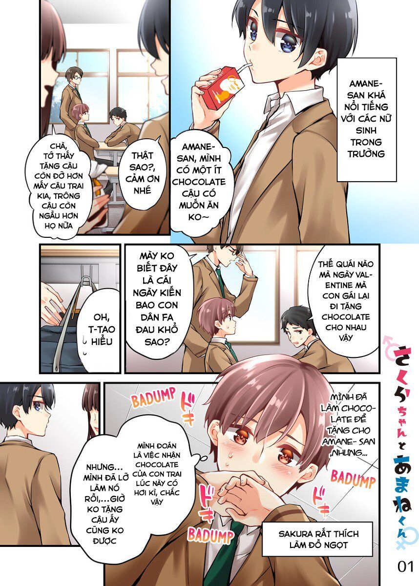 Sakura-Chan To Amane-Kun Chapter 7.3 - Trang 2