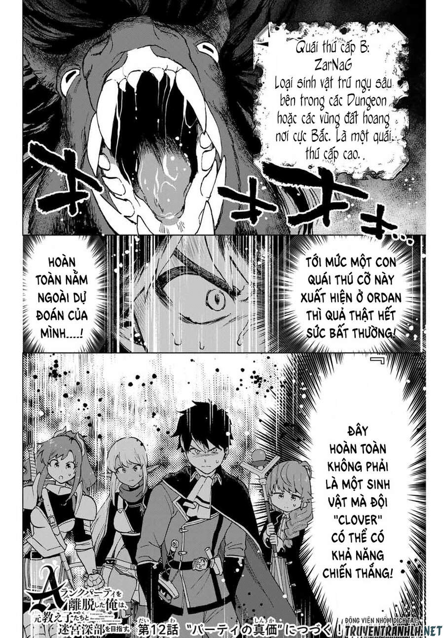 A Rank Party Wo Ridatsu Shita Ore Wa, Moto Oshiego Tachi To Meikyuu Shinbu Wo Mezasu Chapter 11 - Trang 2