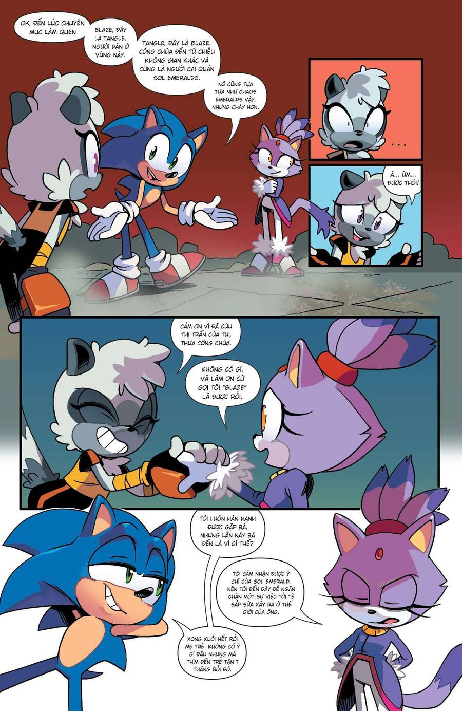 Sonic The Hedgehog Chapter 4 - Trang 2