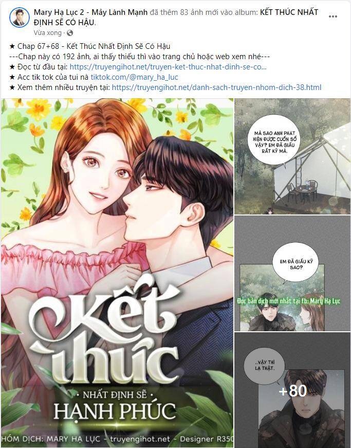 Kết Thúc Nhất Định Sẽ Có Hậu Chapter 67.1 - Trang 2