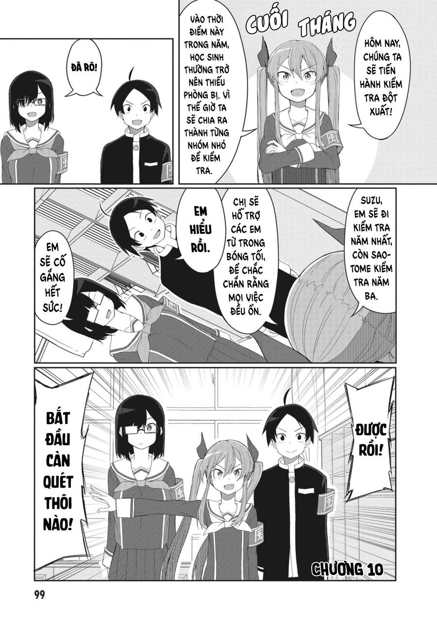 Kuso Zako Fuuki Iinchou Kaeri-Chan Chapter 10 - Trang 2