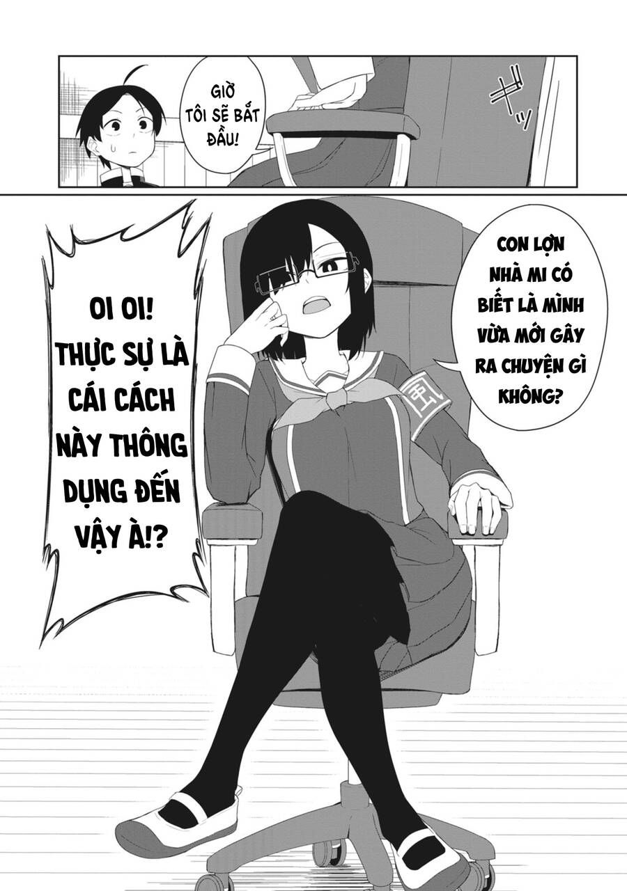 Kuso Zako Fuuki Iinchou Kaeri-Chan Chapter 6 - Trang 2