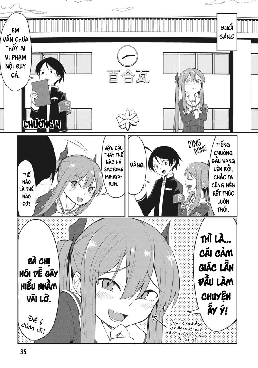 Kuso Zako Fuuki Iinchou Kaeri-Chan Chapter 4 - Trang 2