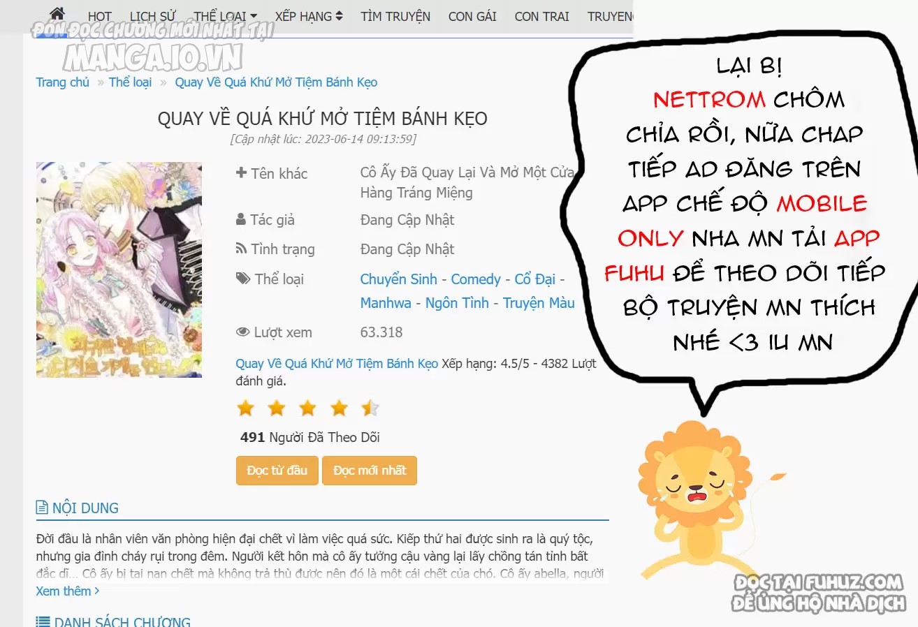 Quay Về Quá Khứ Mở Tiệm Bánh Kẹo Chapter 51.1 - Trang 2