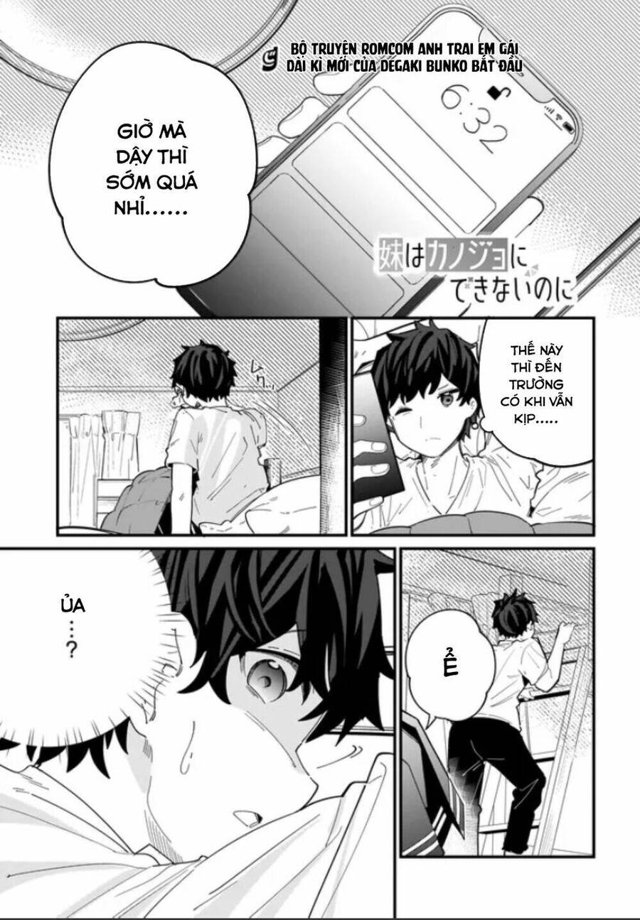 Imouto Wa Kanojo Ni Deki Nai No Ni Chapter 1 - Trang 2