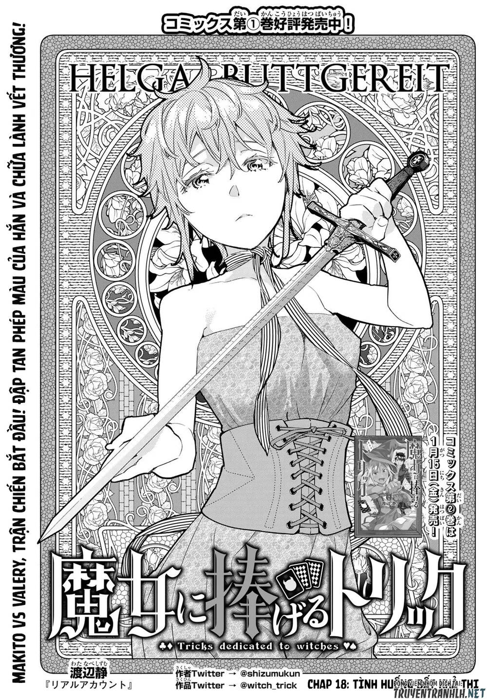 Majo Ni Sasageru Trick Chapter 18 - Trang 2