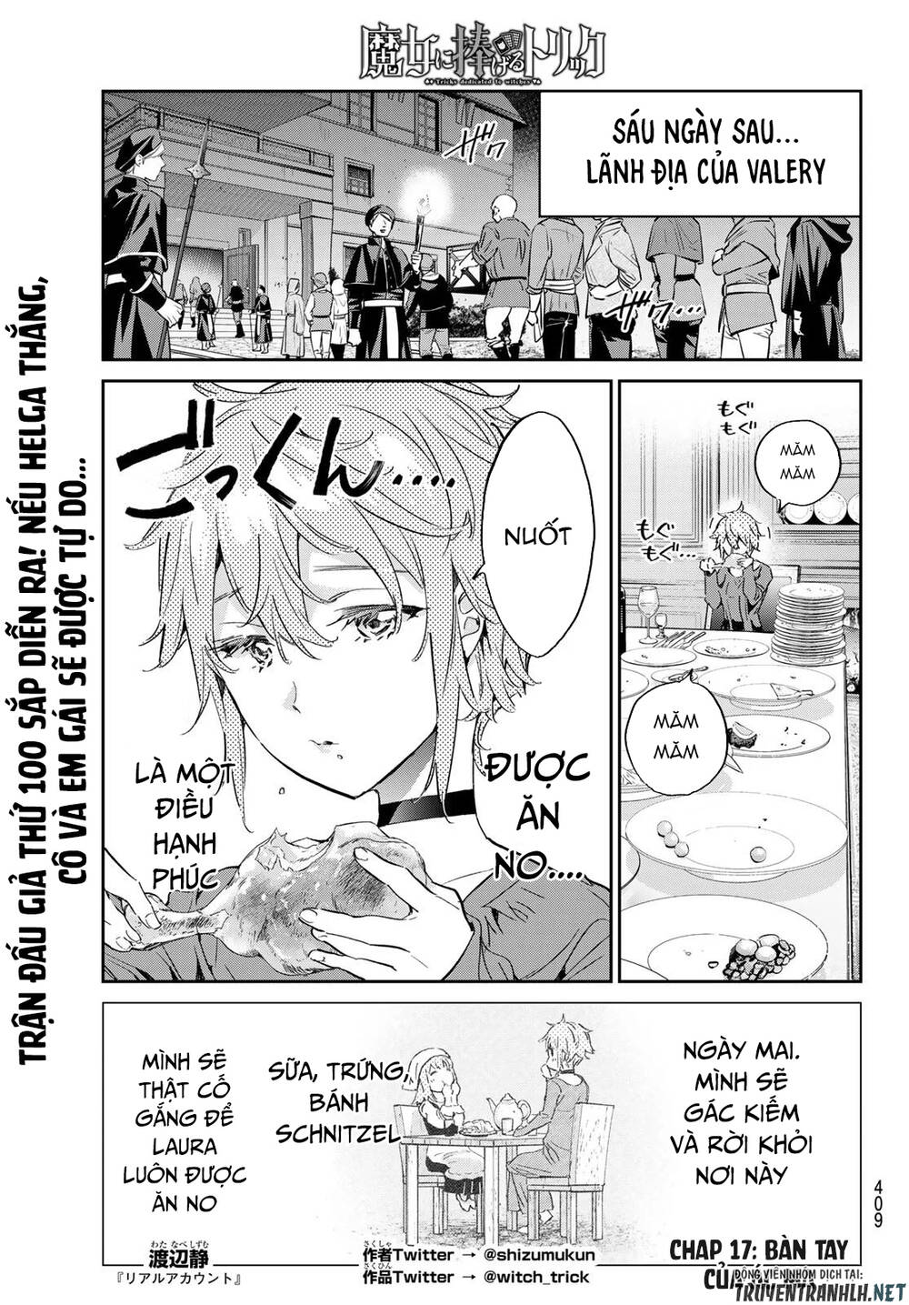 Majo Ni Sasageru Trick Chapter 17 - Trang 2