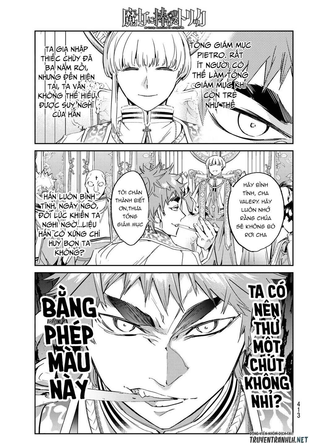 Majo Ni Sasageru Trick Chapter 16 - Trang 2