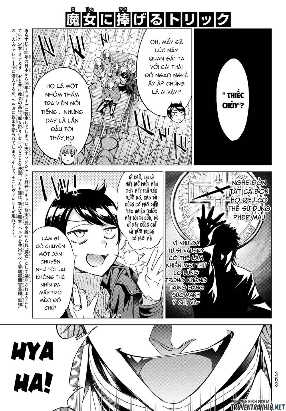 Majo Ni Sasageru Trick Chapter 13 - Trang 2