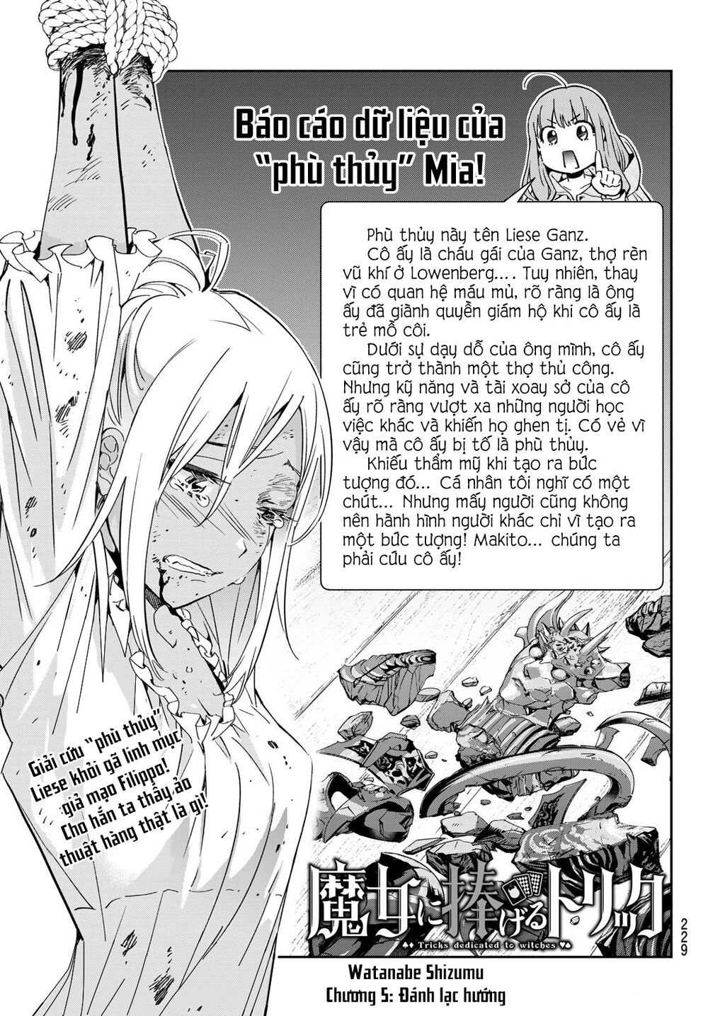 Majo Ni Sasageru Trick Chapter 5 - Trang 2