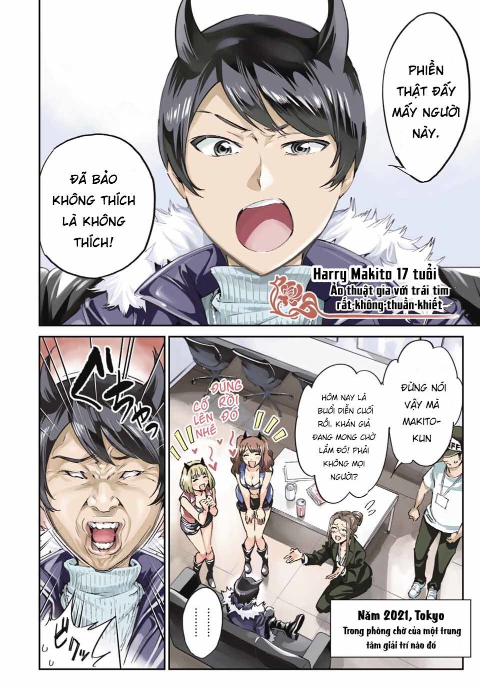 Majo Ni Sasageru Trick Chapter 1 - Trang 2