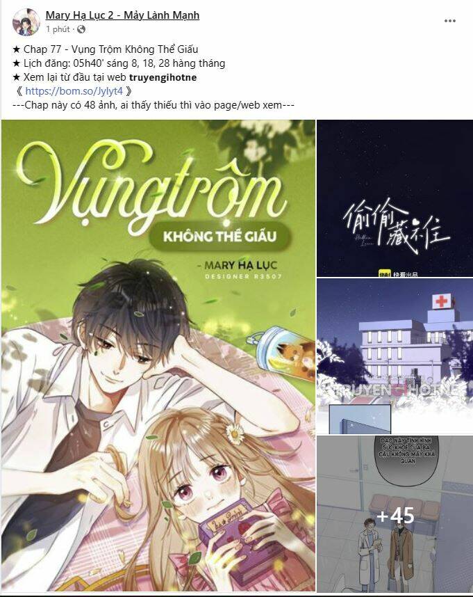 Vụng Trộm Giấu Không Được Chapter 77.1 - Trang 2