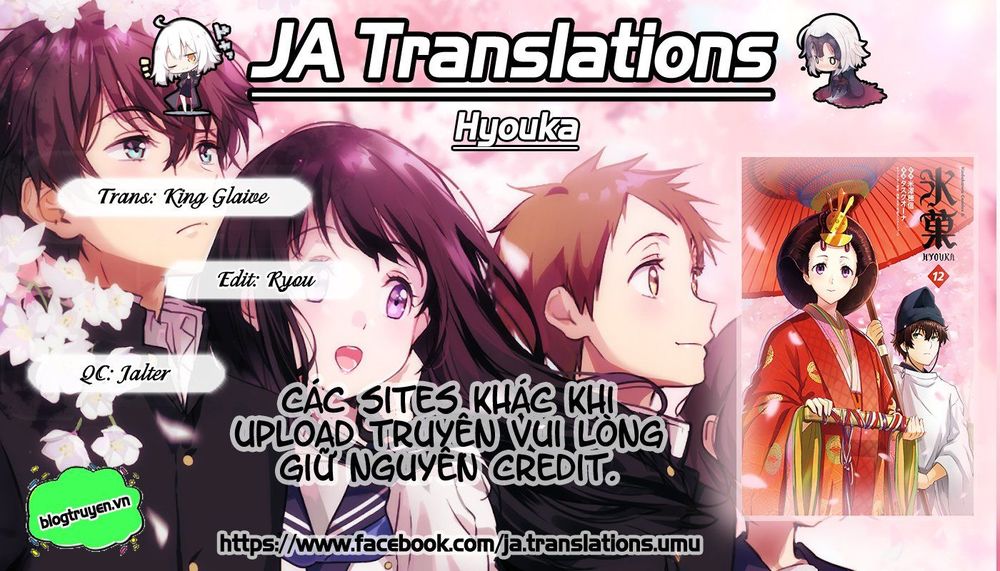 Hyouka Chapter 84 - Trang 2