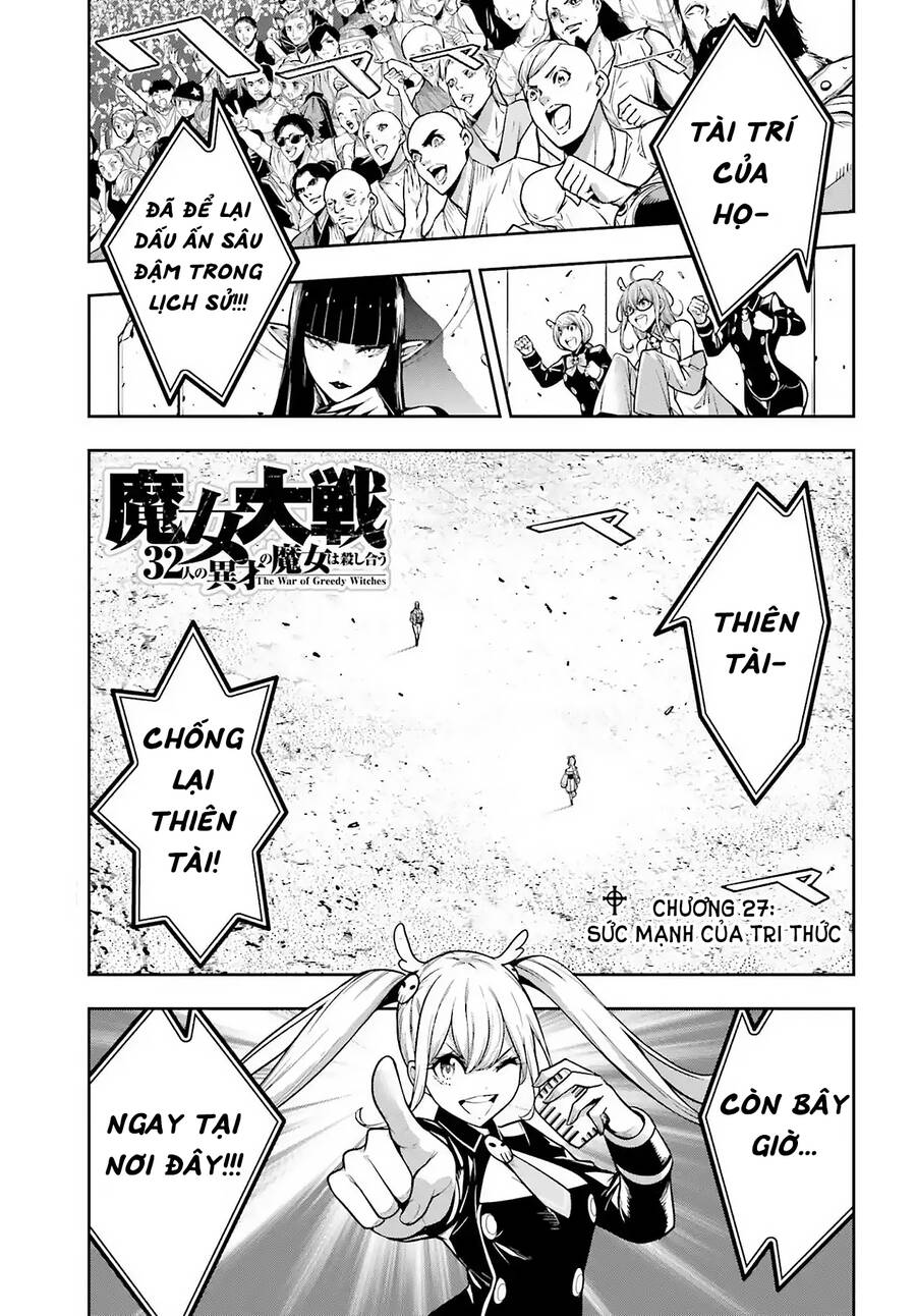 Majo Taisen – The War Of Greedy Witches Chapter 27 - Trang 2