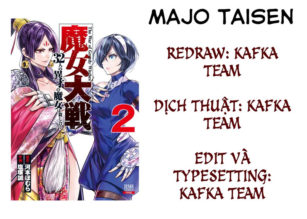 Majo Taisen – The War Of Greedy Witches Chapter 6 - Trang 2