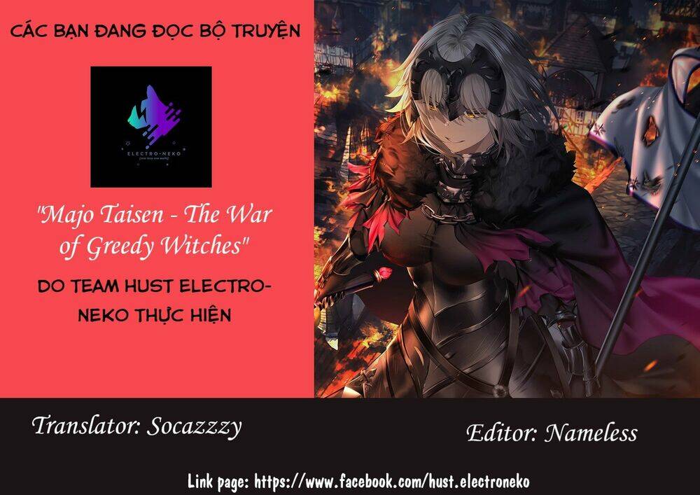 Majo Taisen – The War Of Greedy Witches Chapter 3.1 - Trang 2