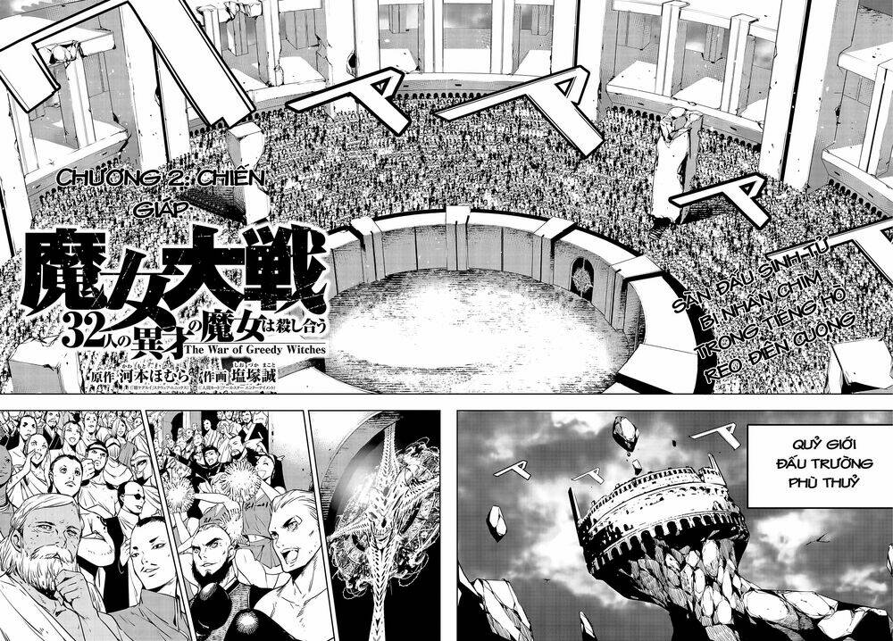 Majo Taisen – The War Of Greedy Witches Chapter 2 - Trang 2