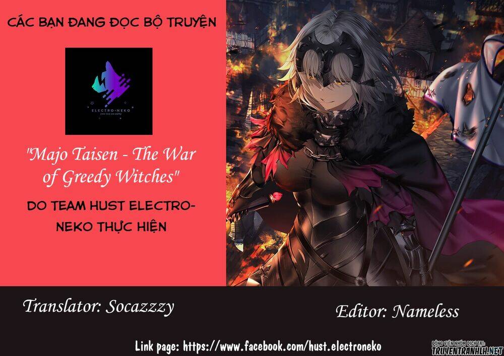 Majo Taisen – The War Of Greedy Witches Chapter 1.1 - Trang 2