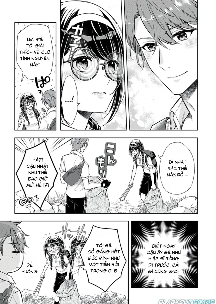 Dantoudai Ni Kieta Densetsu No Akujo, Nidome No Jinsei De Wa Gariben Jimi Megane Ni Natte Heion Wo Nozomu Chapter 6 - Trang 2