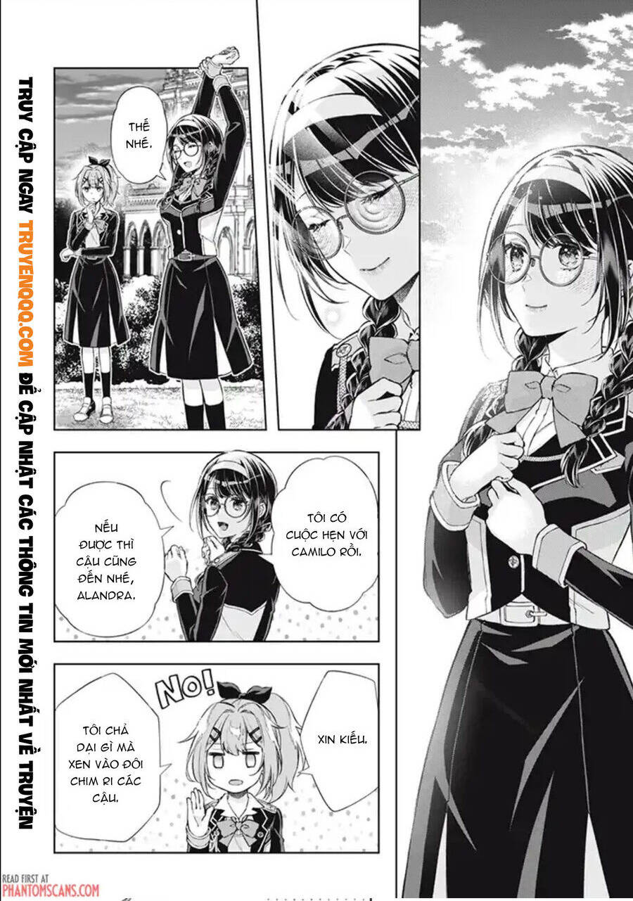 Dantoudai Ni Kieta Densetsu No Akujo, Nidome No Jinsei De Wa Gariben Jimi Megane Ni Natte Heion Wo Nozomu Chapter 4.5 - Trang 2