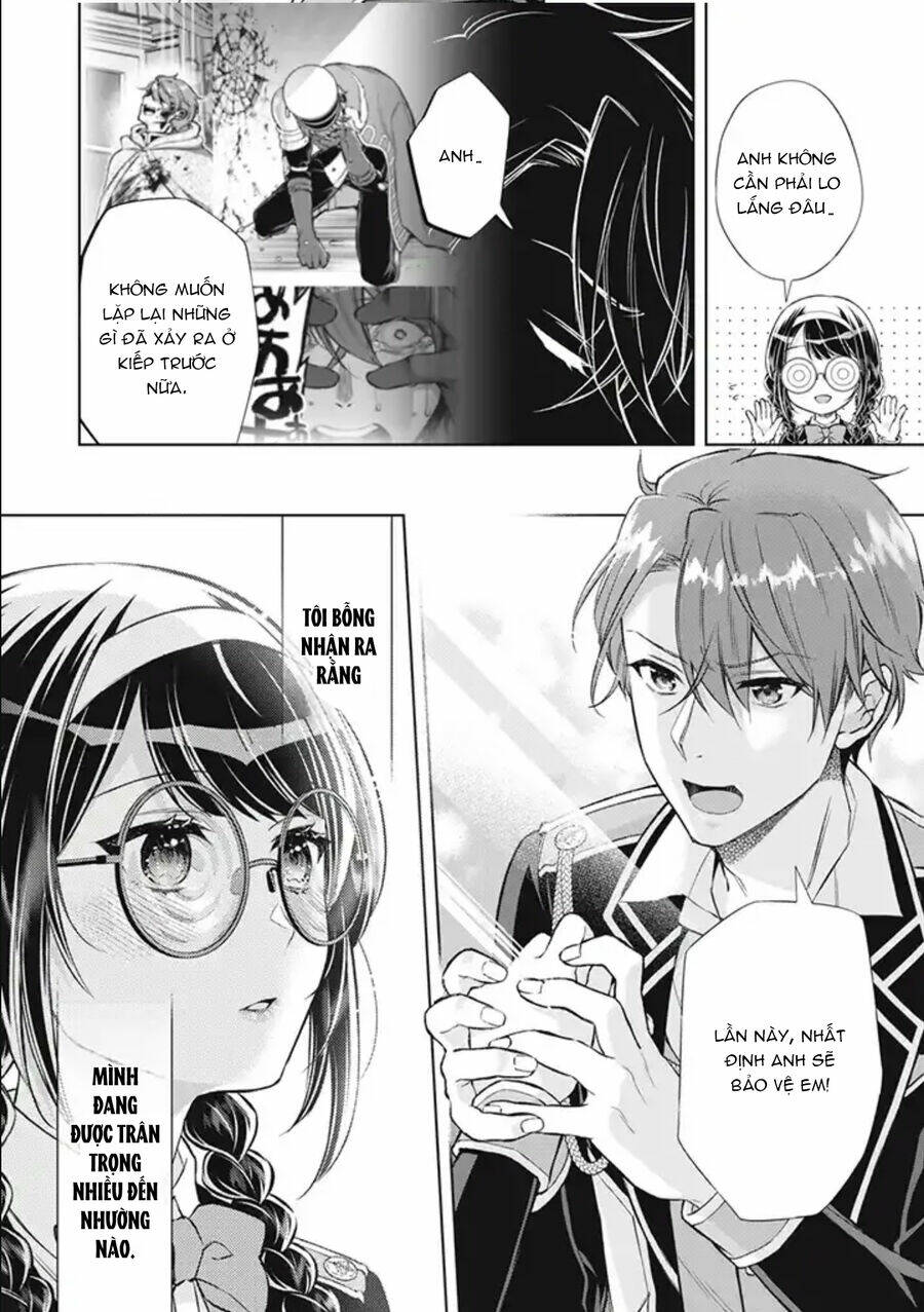 Dantoudai Ni Kieta Densetsu No Akujo, Nidome No Jinsei De Wa Gariben Jimi Megane Ni Natte Heion Wo Nozomu Chapter 4.5 - Trang 2