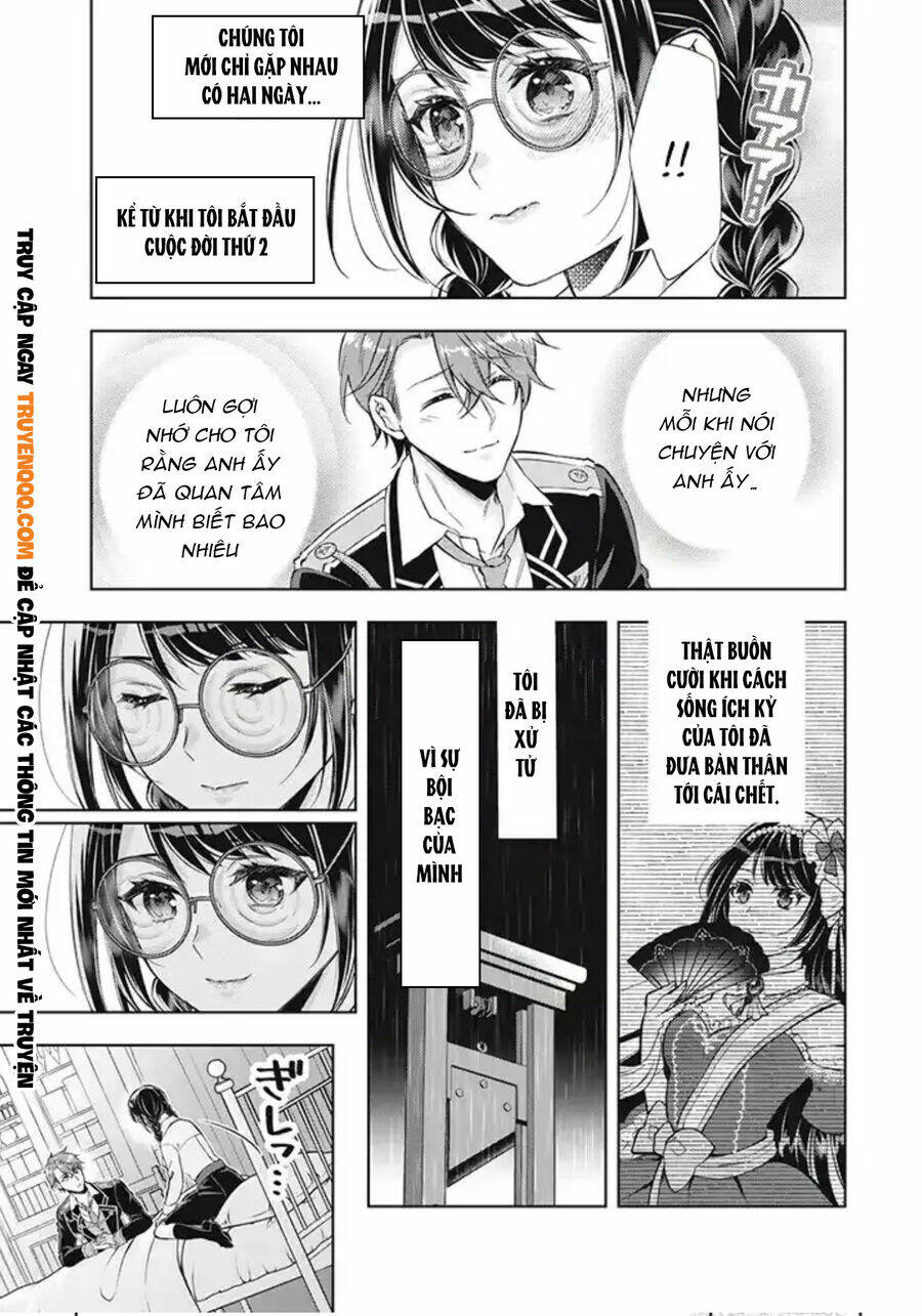 Dantoudai Ni Kieta Densetsu No Akujo, Nidome No Jinsei De Wa Gariben Jimi Megane Ni Natte Heion Wo Nozomu Chapter 3 - Trang 2