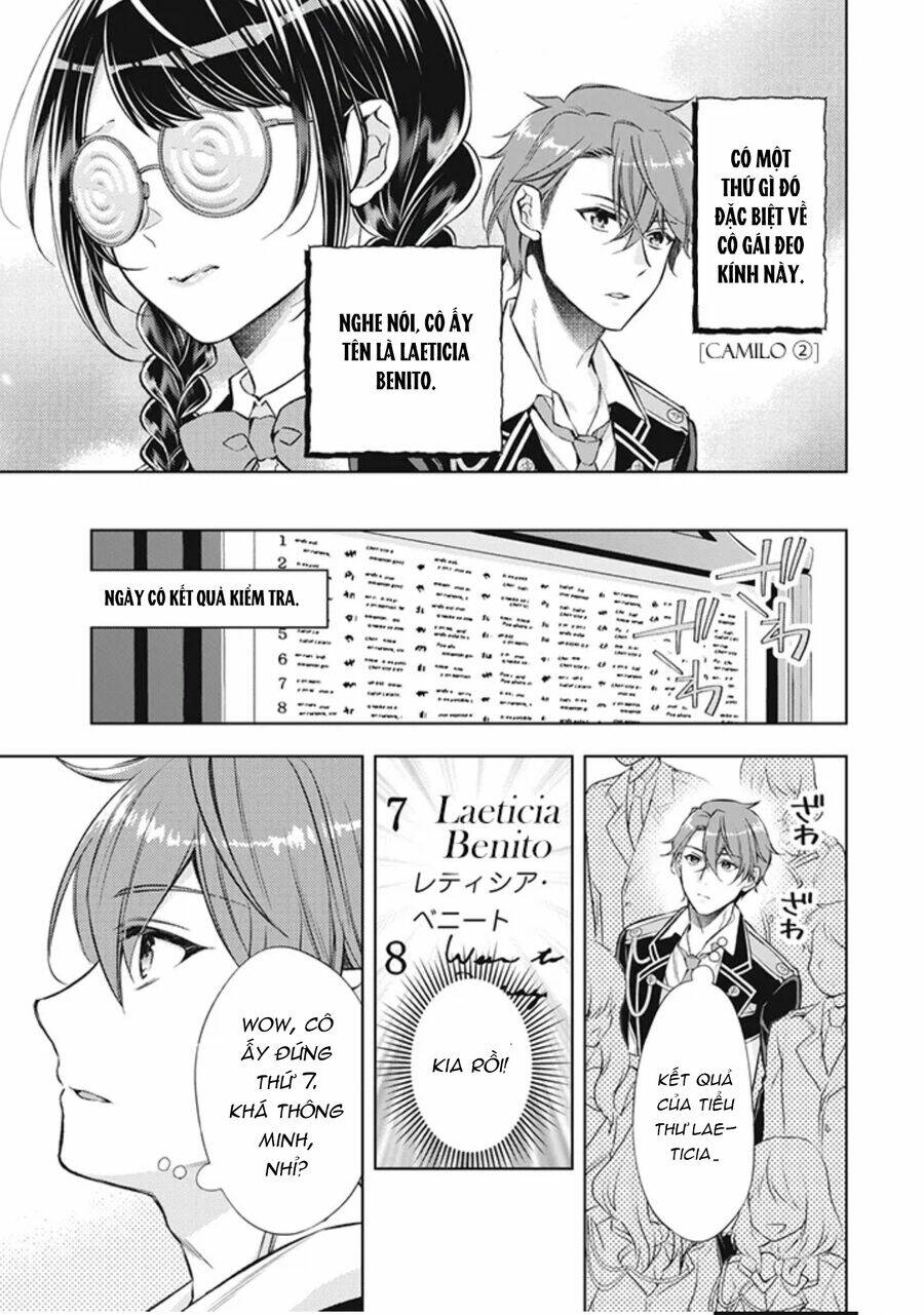 Dantoudai Ni Kieta Densetsu No Akujo, Nidome No Jinsei De Wa Gariben Jimi Megane Ni Natte Heion Wo Nozomu Chapter 2.5 - Trang 2