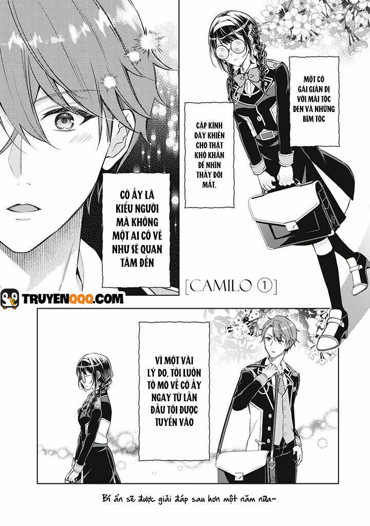 Dantoudai Ni Kieta Densetsu No Akujo, Nidome No Jinsei De Wa Gariben Jimi Megane Ni Natte Heion Wo Nozomu Chapter 1.5 - Trang 2