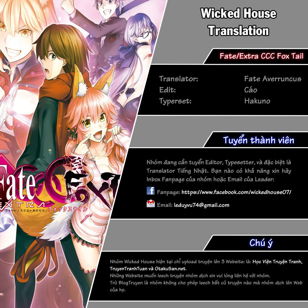 Fate/Extra Ccc Fox Tail Chapter 23 - Trang 2