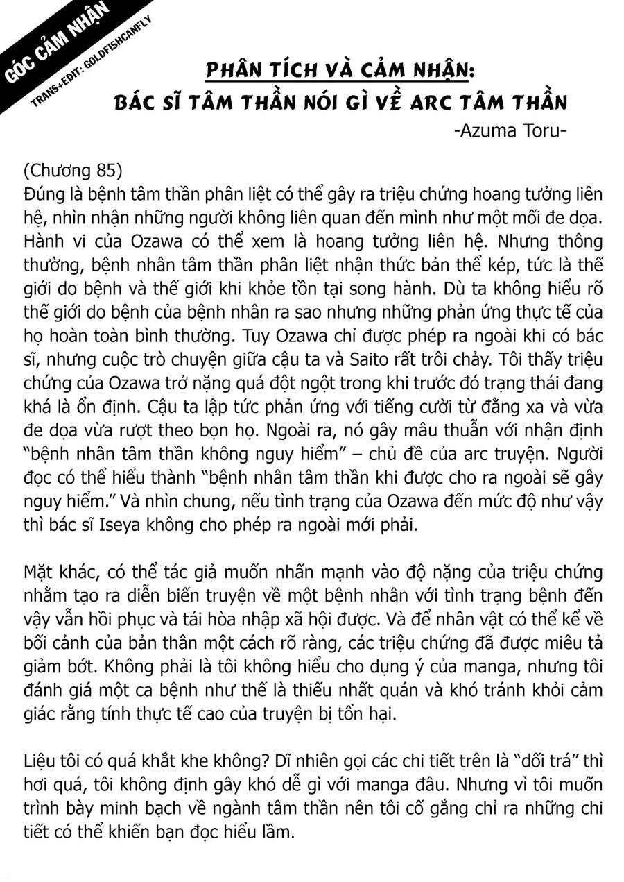 Give My Regards To Black Jack Chapter 126.5 - Trang 2