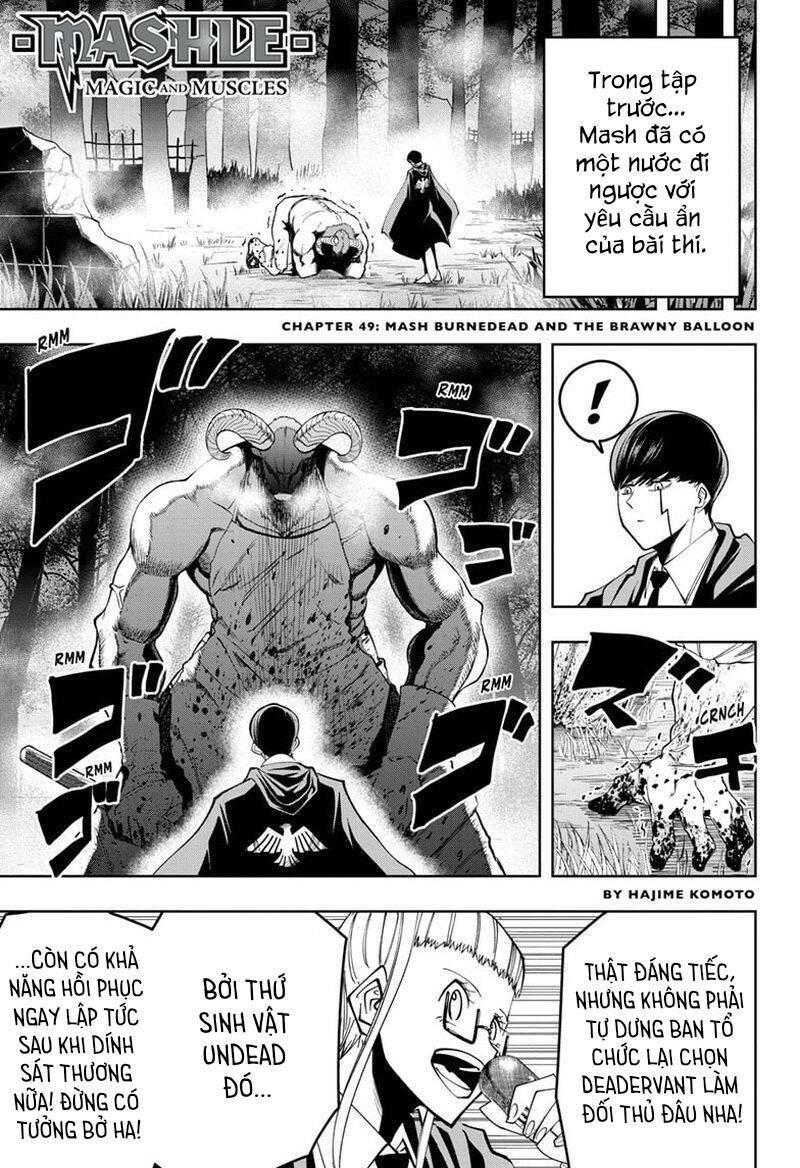 Mashle: Muscles And Magic Chapter 49 - Trang 2