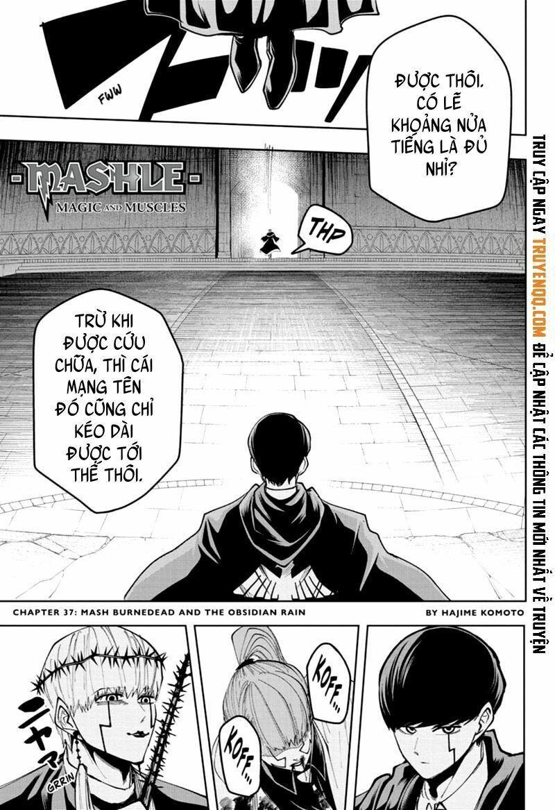 Mashle: Muscles And Magic Chapter 37 - Trang 2