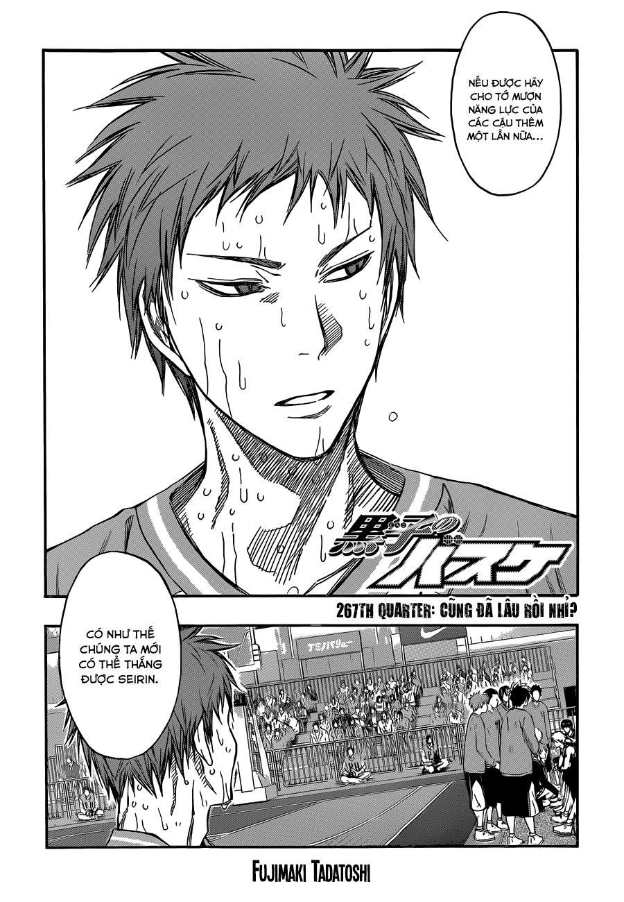 Kuroko No Basket Chapter 267 - Trang 2