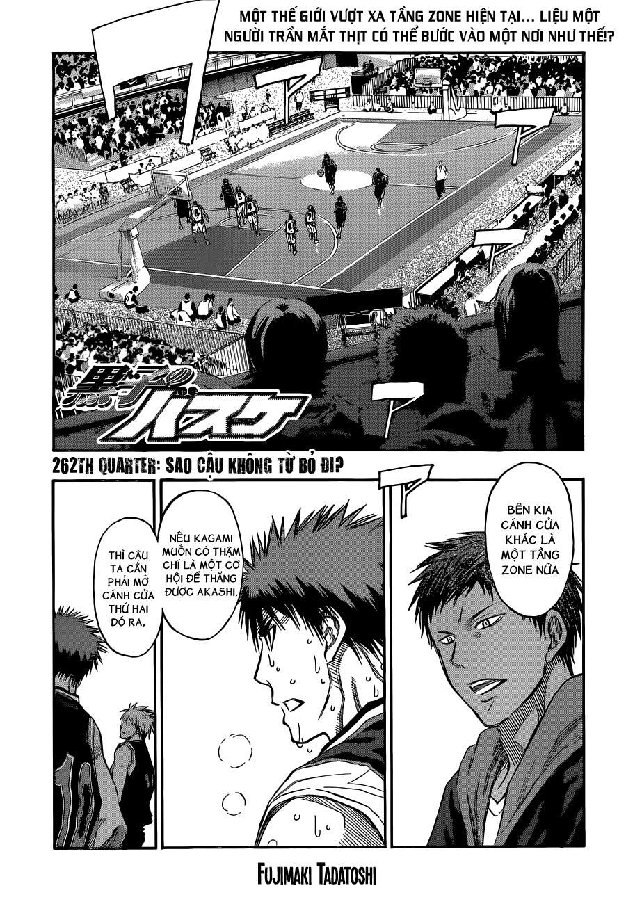 Kuroko No Basket Chapter 262 - Trang 2