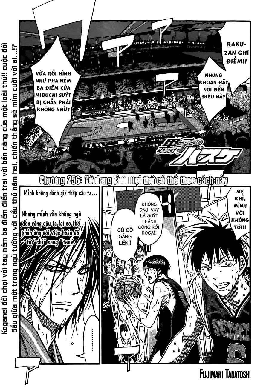 Kuroko No Basket Chapter 256 - Trang 2