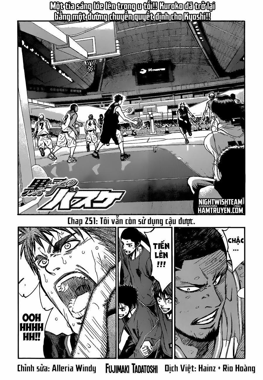 Kuroko No Basket Chapter 251 - Trang 2