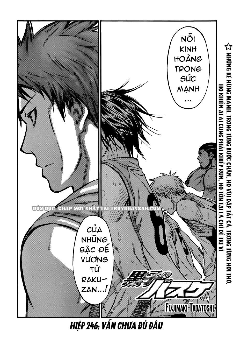 Kuroko No Basket Chapter 246 - Trang 2