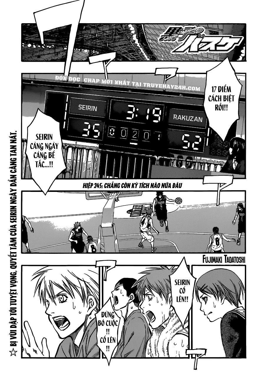 Kuroko No Basket Chapter 245 - Trang 2