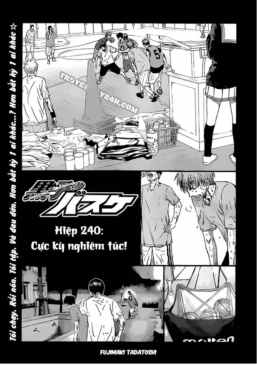 Kuroko No Basket Chapter 240 - Trang 2