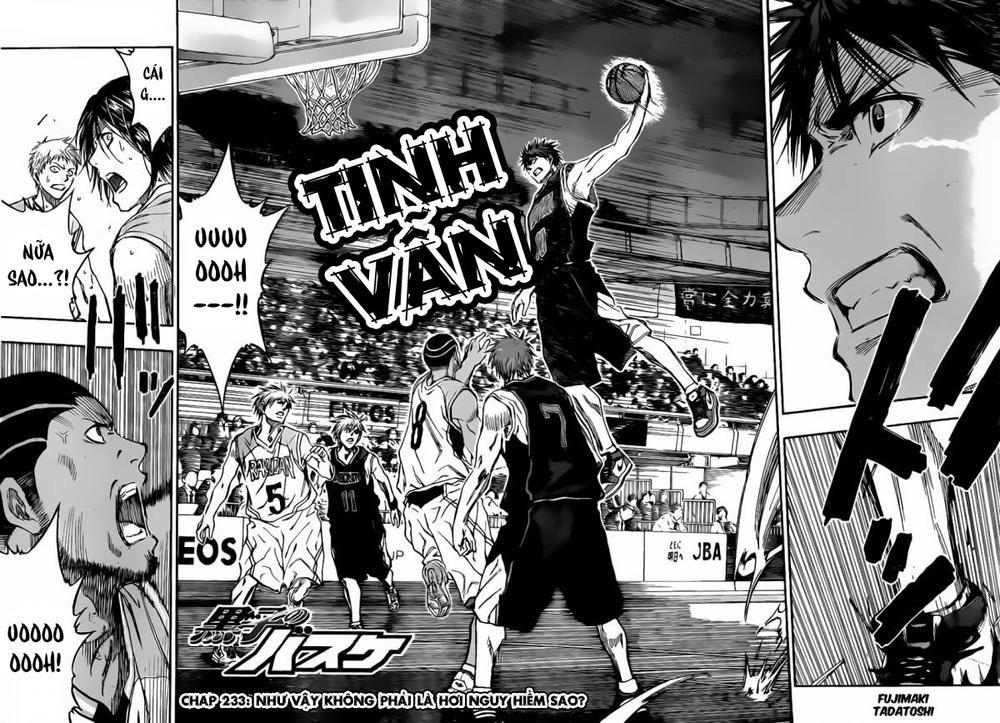 Kuroko No Basket Chapter 233 - Trang 2