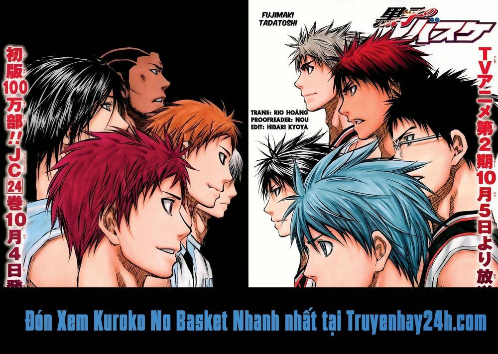 Kuroko No Basket Chapter 231 - Trang 2