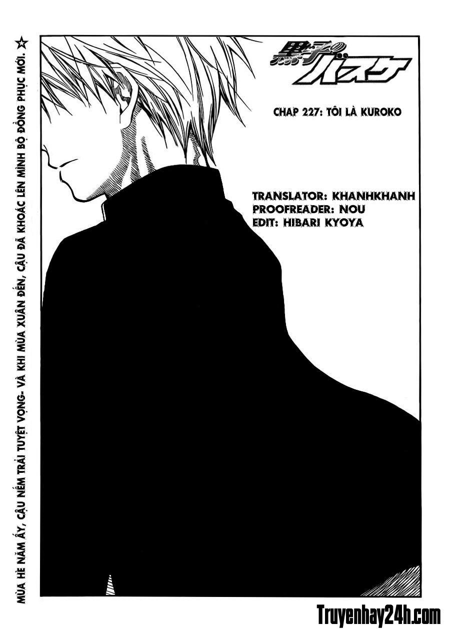 Kuroko No Basket Chapter 227 - Trang 2