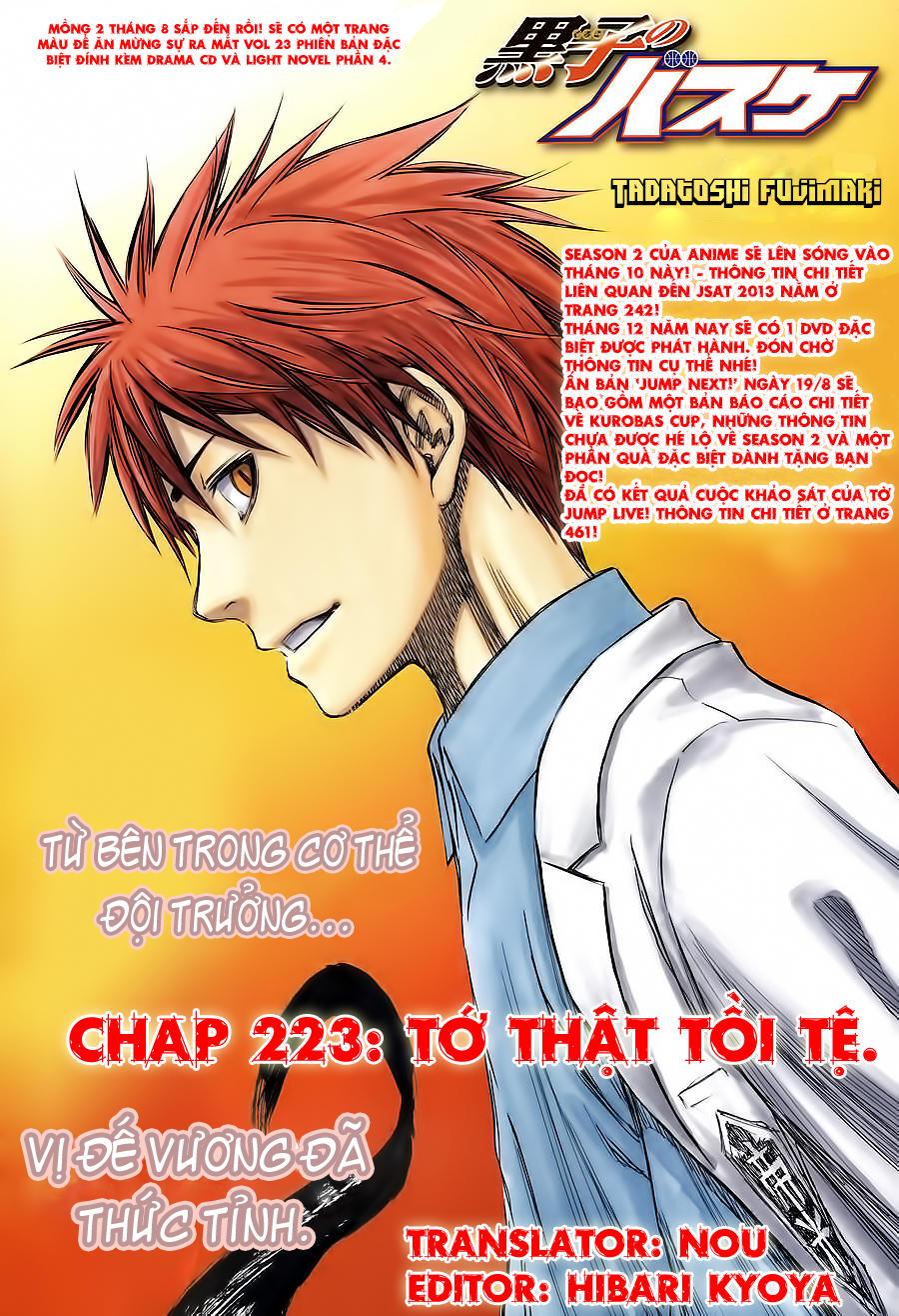 Kuroko No Basket Chapter 223 - Trang 2